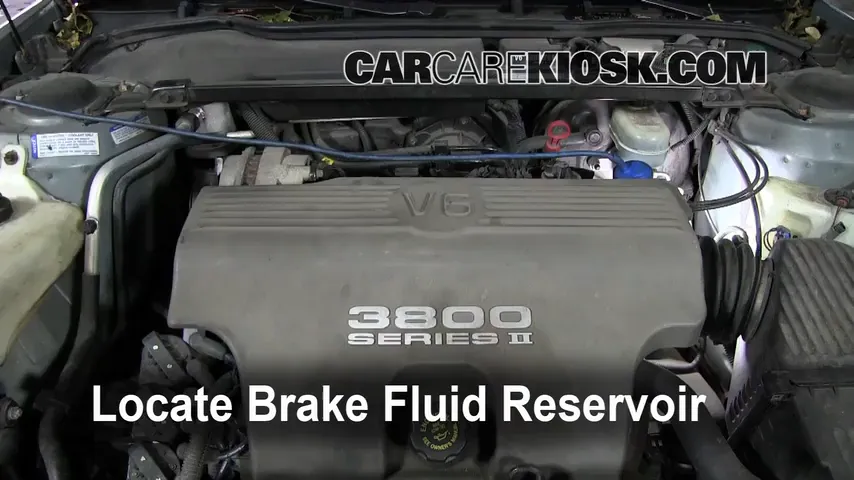 1997 Pontiac Bonneville SE 3.8L V6 Brake Fluid Add Fluid